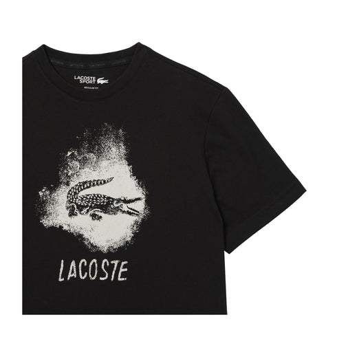Lacoste T-shirt T-shirt Uomo stampa a coccodrillo 4 - Francavilla Moda
